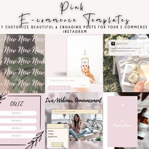 25 Ecommerce Instagram Templates