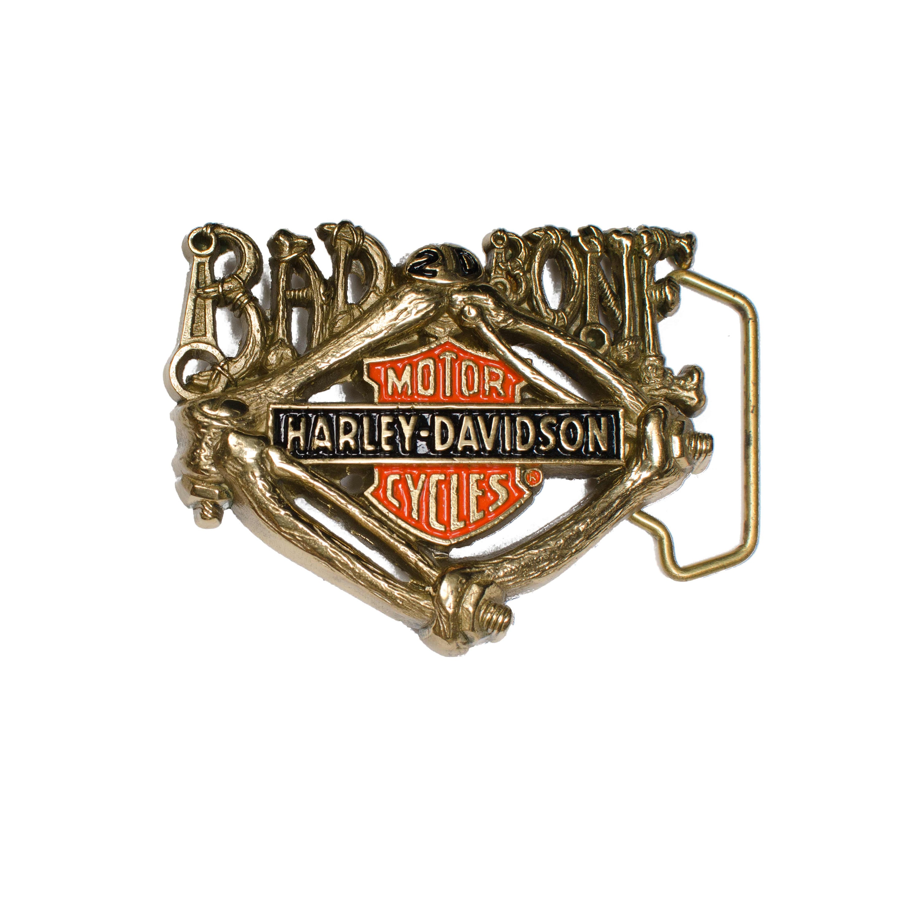 ⭐︎BARON BUCKLEバックル⭐︎ NAME BUCKLE BARON[USA] - ネームバックル（バロン社製