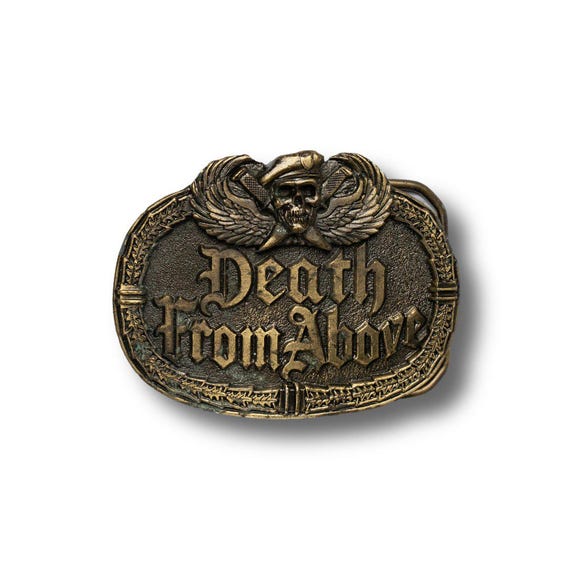 Death From Above buckle