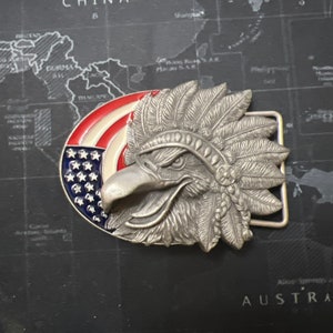 Vintage American eagle buckle from 1995