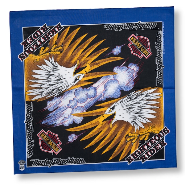 Bandana Harley Davidson Vintage „Righteous Rider”