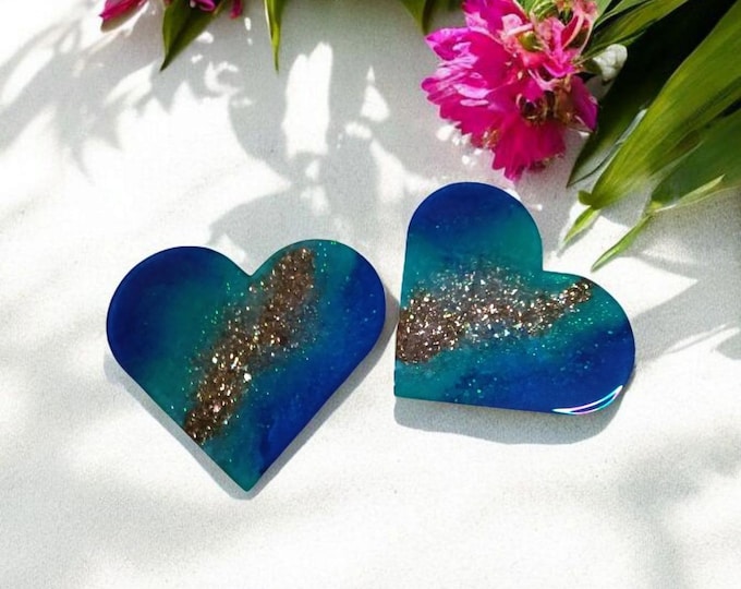 ThisandThatCota Heart Coasters