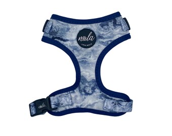 Love Nala Elements Collection - Dog Harness - Earth (Blue / Grey)