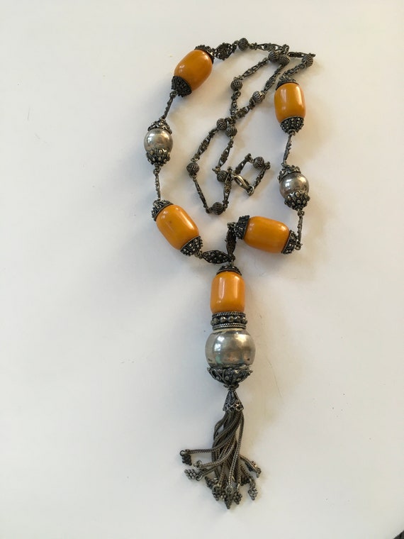 Ethnic boho necklace - image 2