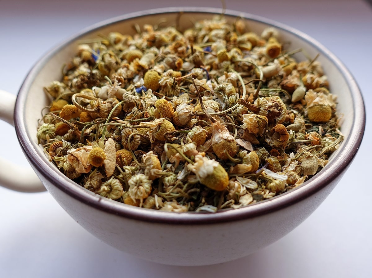 Chamomile and Peppermint herbal loose leaf tea blend Etsy