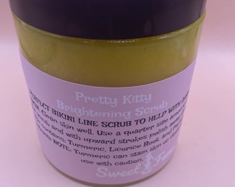 Pretty Kitty Brightening Scrub !