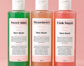 Yoni Gel Wash | Feminine Wash | Ph Balanced  | Gentle Intimate Cleanser |