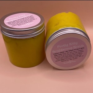 Pretty Kitty Brightening Scrub !