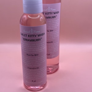 Sweet Strawberry Kitty Wash image 1