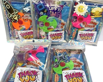 Pre Filled Party Favour Bags: Unisex loot bags , Boys Girls sweets toys gift party bags