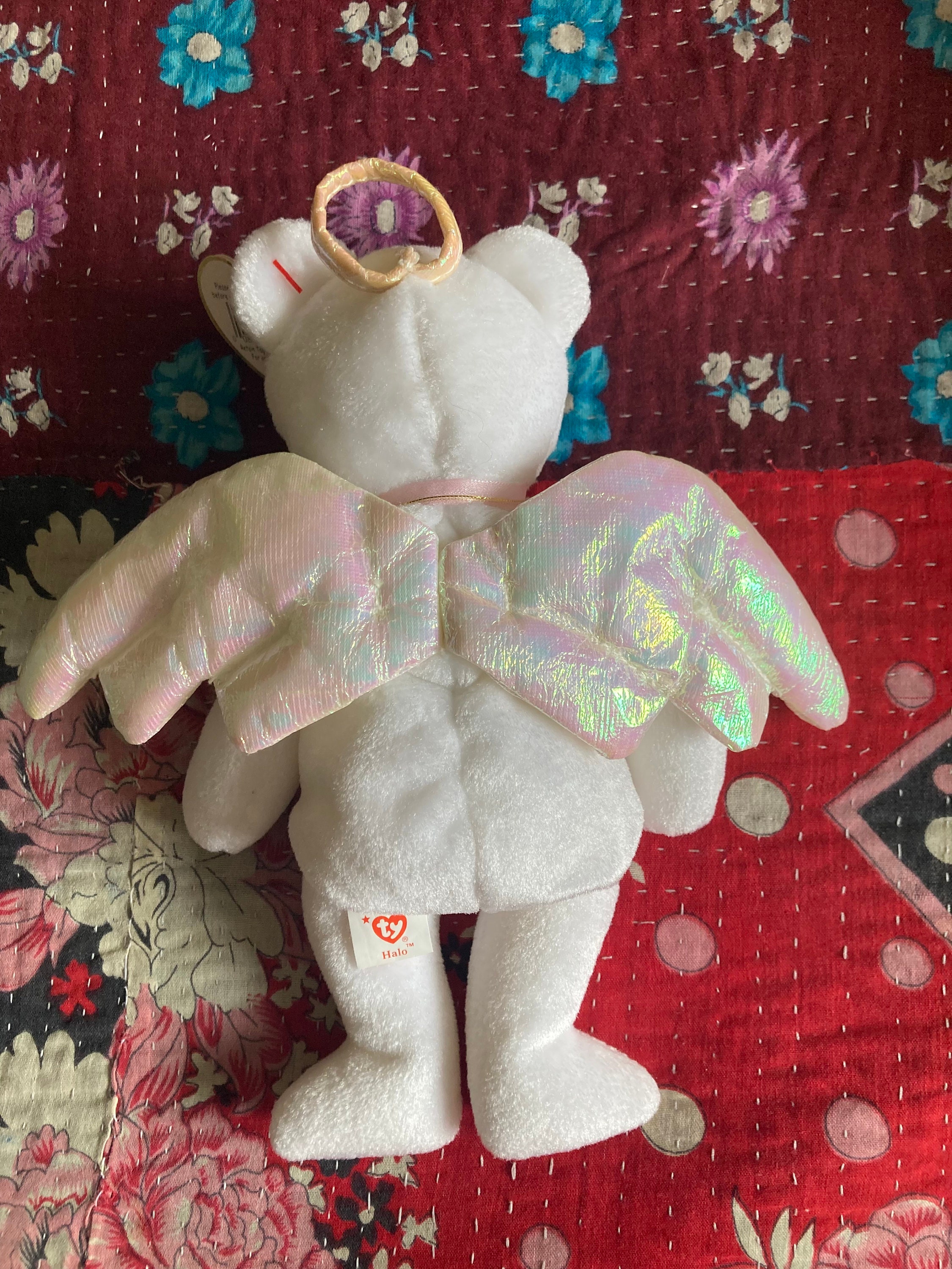 Ty Halo Beanie Baby Mint Condition - Etsy UK