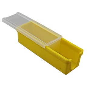 Silicone Butter Keeper with Built-in Slicing Blade & Microwave Safe Lid Keep Butter Fresh and Accessible BPA Free Bild 1