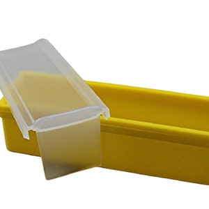 Silicone Butter Keeper with Built-in Slicing Blade & Microwave Safe Lid Keep Butter Fresh and Accessible BPA Free Bild 3