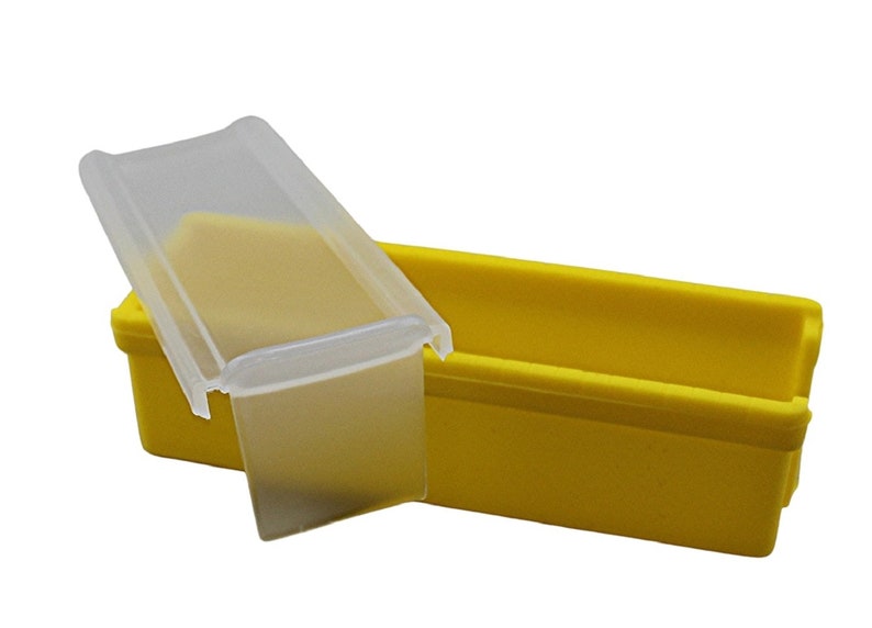 Silicone Butter Keeper with Built-in Slicing Blade & Microwave Safe Lid Keep Butter Fresh and Accessible BPA Free Bild 3