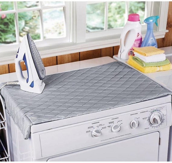 Dependable Industries Inc. Essentials Quilted Magnetic Ironing Mat Iron  Anywhere Portable Ironing Pad Ironing Board Alternative Cover 