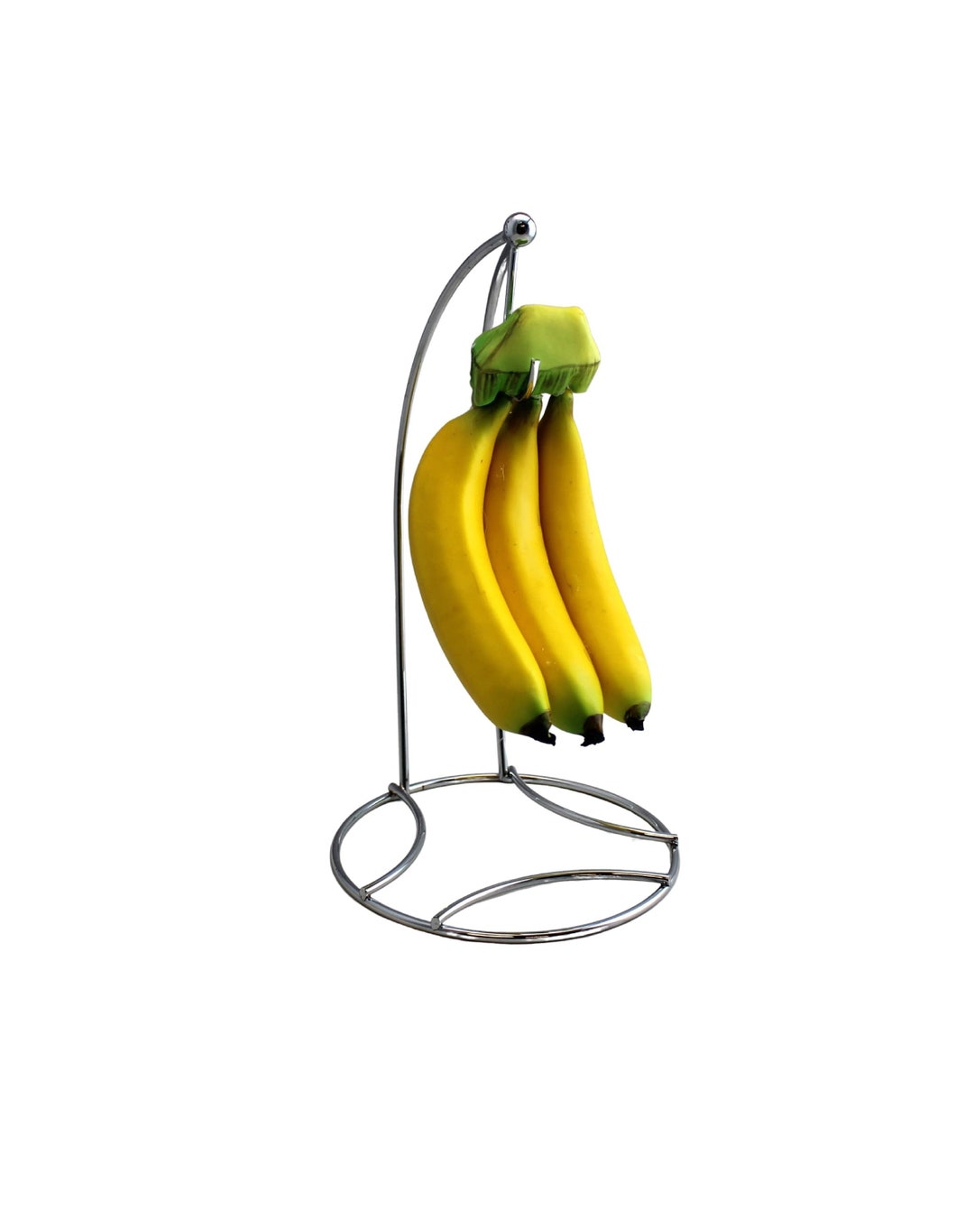 Chrome Banana Tree Holder Stand Ripen Fruit Evenly Prevents Etsy