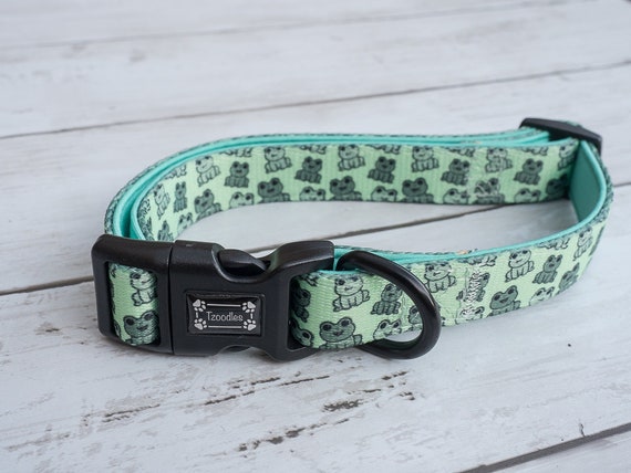 The froggy store dog collars