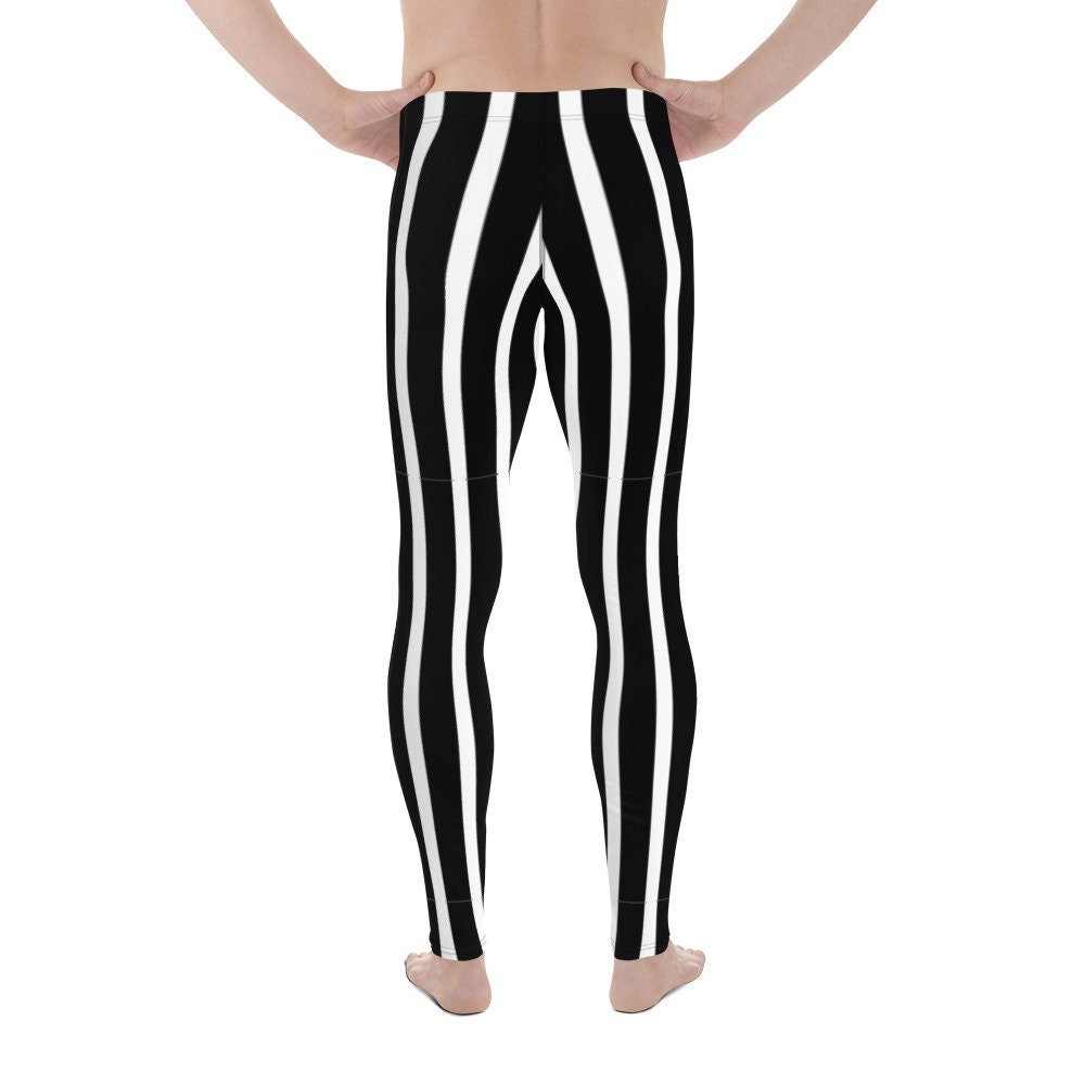 Horizontal Striped Tights#Horizontal, #Striped, #Tights  Striped tights,  Black and white leggings, Black and white striped trousers