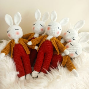 Amigurumi rabbit, rabbit toy, amigurumi toy, organic toy, baby girl toy, knitted toy, Bunny toys
