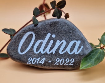 Animal gravestones with personal engraving