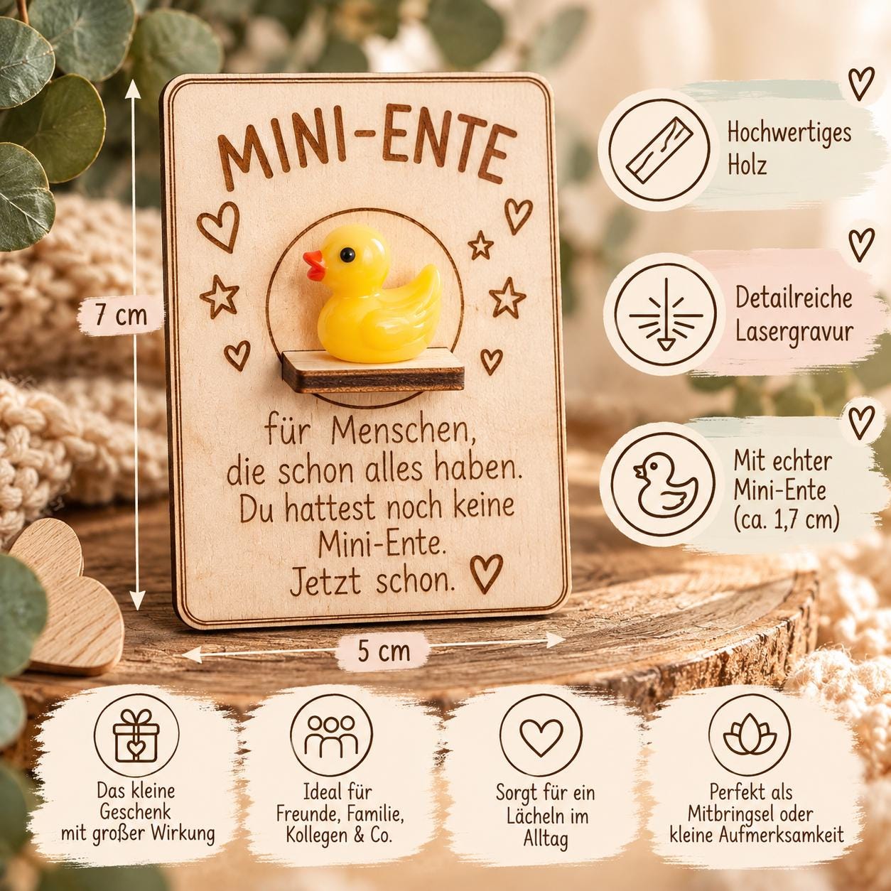 Ente liebhaber geschenk