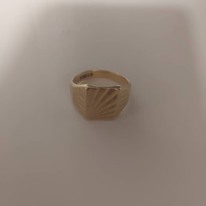 9ct Gold Signet Ring