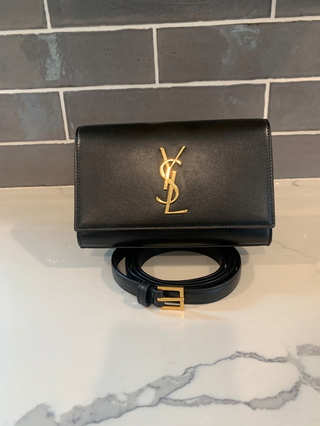 Authentic YSL Kate Belt Bag Etsy