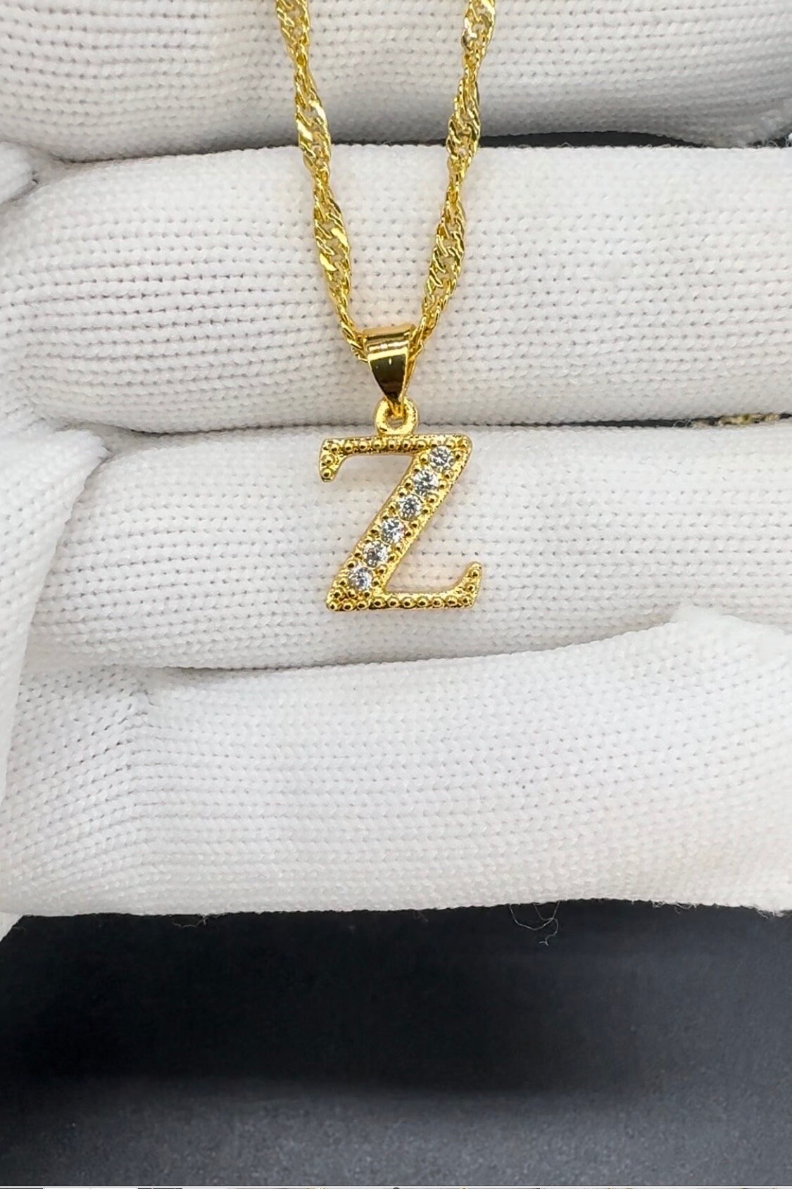 最安価格 22k 22ct Gold Filled Ladies Woman's Mens Unisex Wave アクセサリー