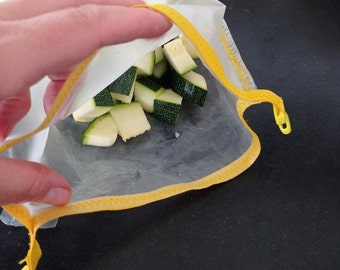 Reusable and washable freezer or storage bag