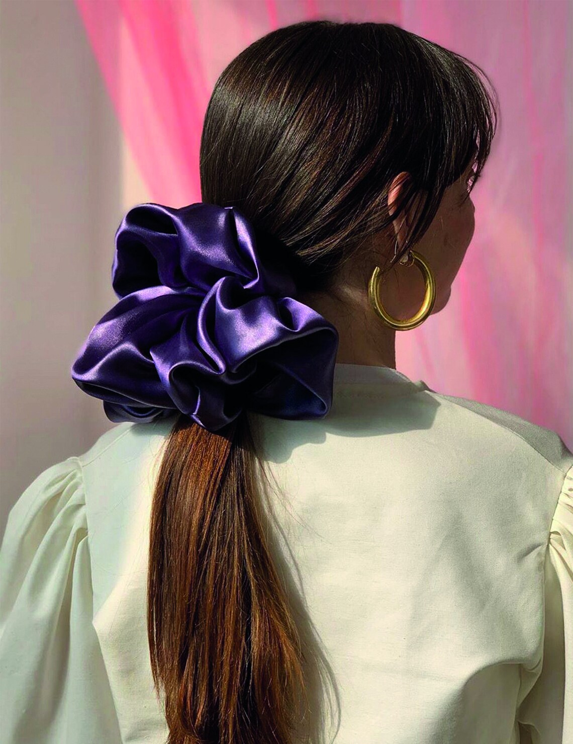 XXL Scrunchie Sewing Pattern, Easy Tutorial (PDF) . - Etsy