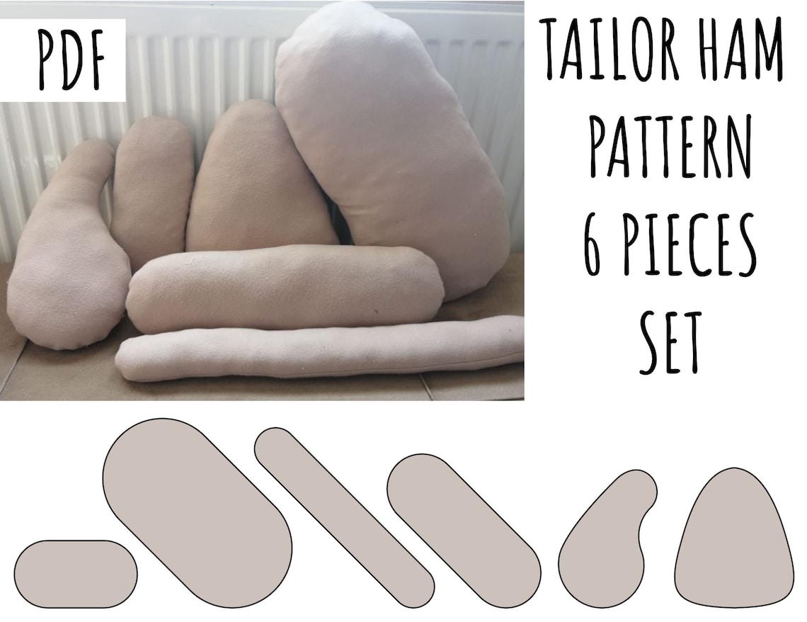 BEST Tailor Ham Set PDF Pattern for Ironing and Sewing Usefull Etsy