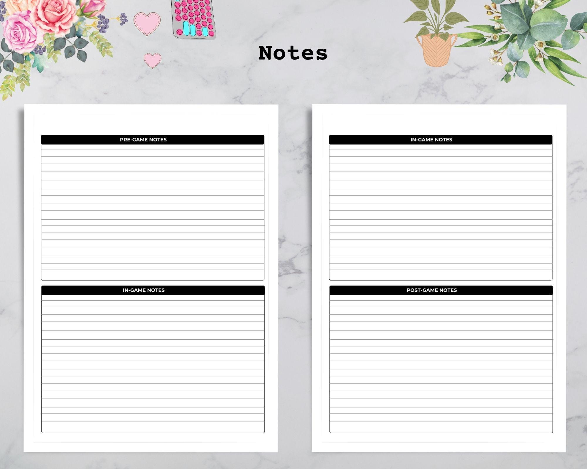 Volleyball Coaching Sheet Volleyball Coach Planner Volleyball