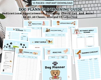 Puppy Training Planner | New Dog Owner Guide (PDF Download)