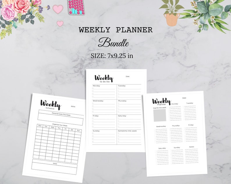 2023 Classic Happy Planner Printable Inserts Happy Planner Etsy