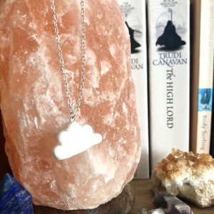 Handmade Cloud Pendant Necklace