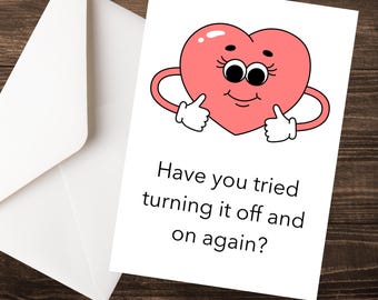 Funny Heartiversary Card: Heart Surgery Survivor Gift - CHD Awareness