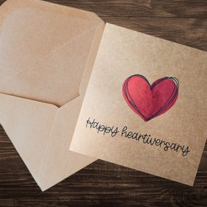 Carte d'anniversaire heureuse inspirée par l'esthétique - Sensibilisation aux maladies coronariennes, cadeau pour guerrier du coeur, cadeau pour survivant d'une chirurgie cardiaque