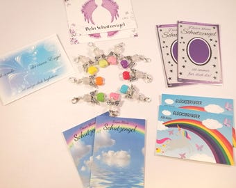 9 ángeles guardianes con 9 tarjetas: una pequeña idea para regalar o un recuerdo. Número de artículo: M-009