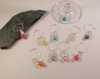 Juego de 10 rotuladores de cristal rotuladores de cristal mini ángel.