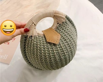 Burlap Colourful Sling Bag imported 