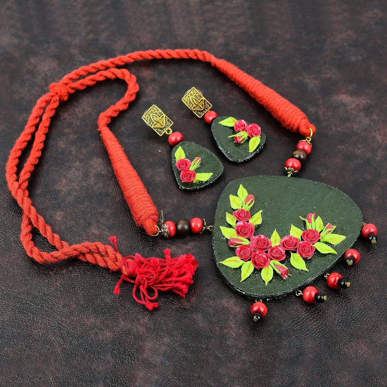 Shilpkar hotsell clay earrings