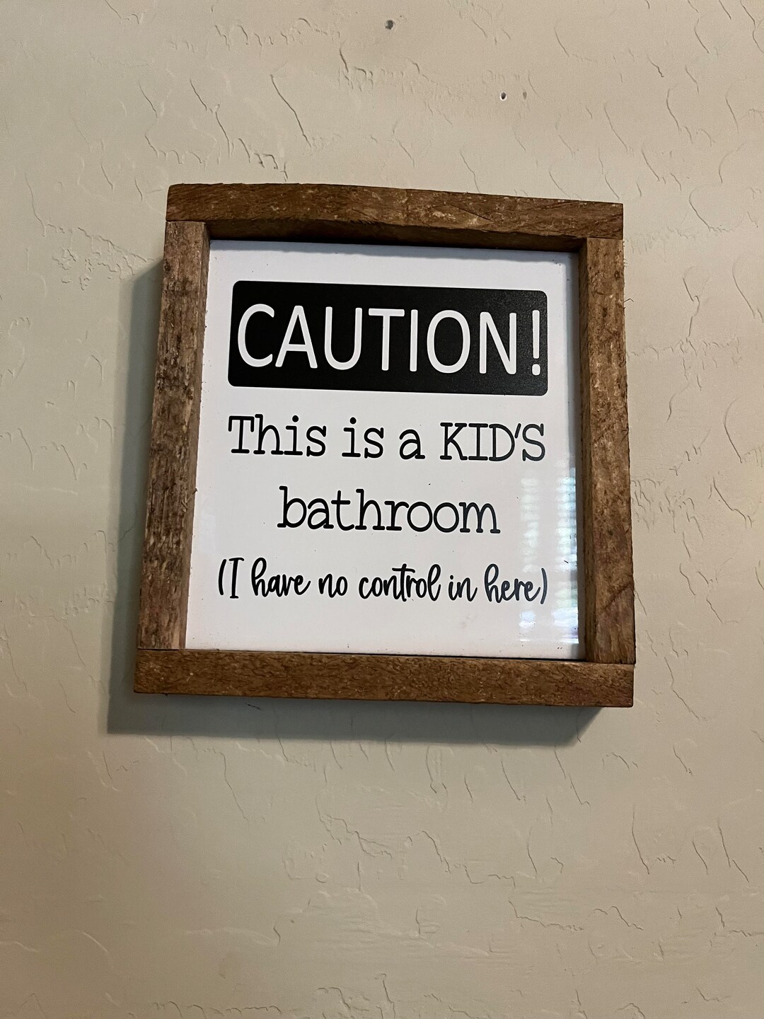 Funny Bathroom Sign - Etsy