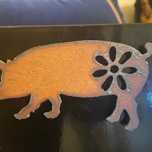 Metal Pig Magnet