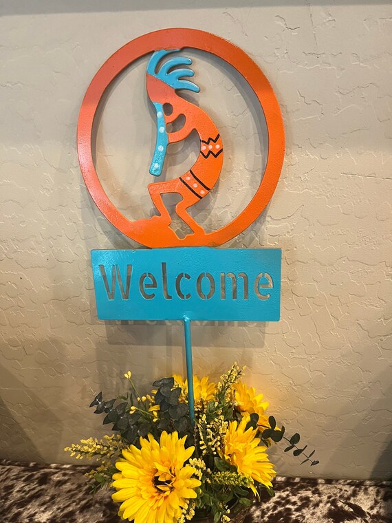 Kokopelli Garden Stake Etsy