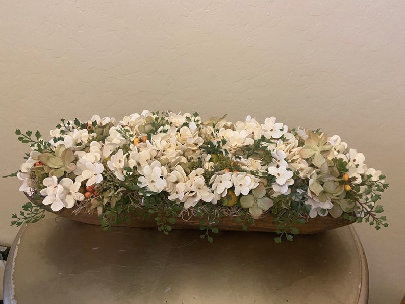 Hydrangea in a Dough Bowl Etsy