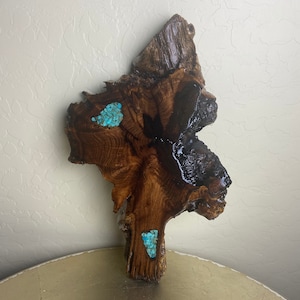 Burl Wood Shaped like a tree.