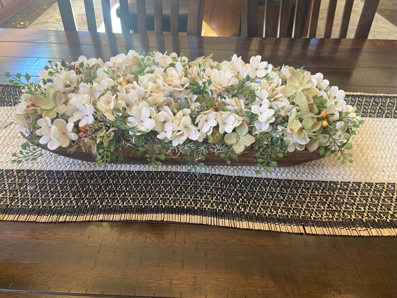 Hydrangea in a Dough Bowl Etsy