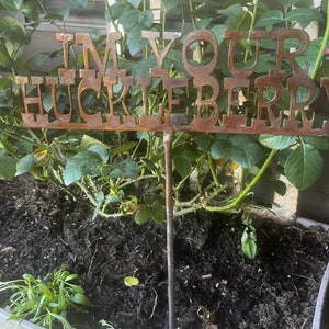 Metal - I&#39;m your Huckleberry Garden