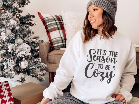 Cozy christmas sweatshirt Clearance
