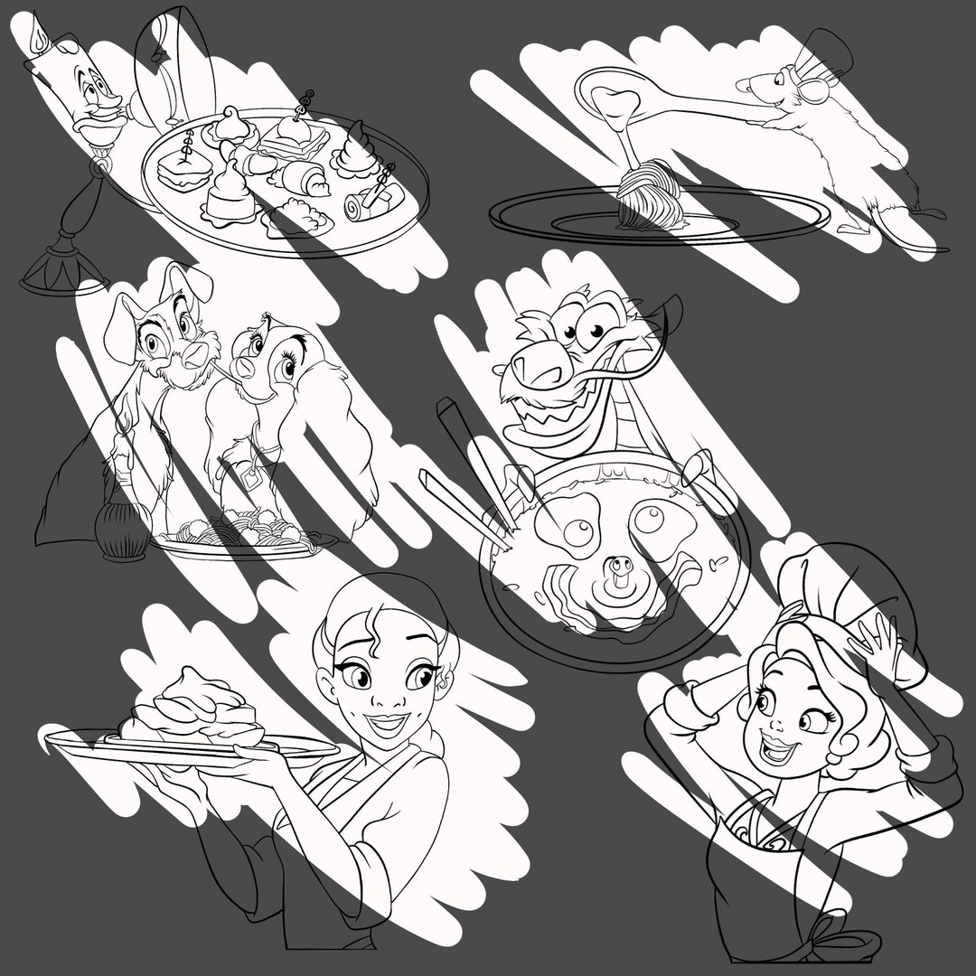 Cooking Outline Digital Download PNG - Etsy